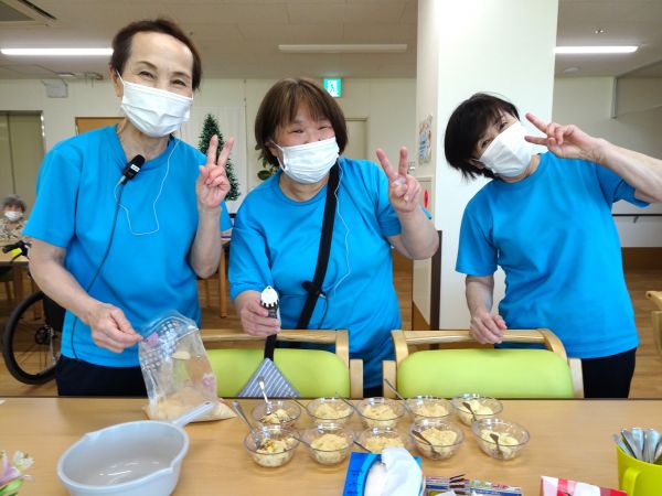 ちゃんと職員の分もあります。 ちゃんと職員の分もあります。